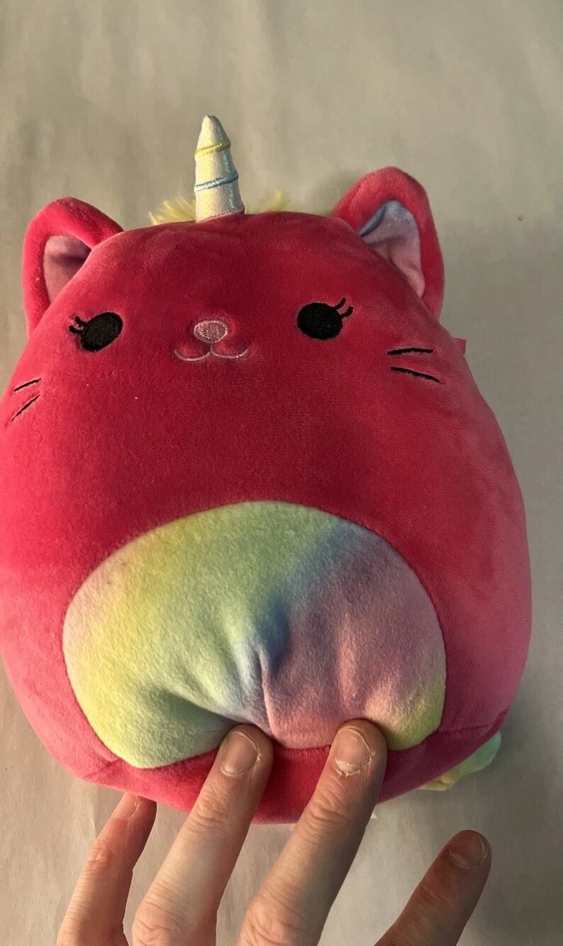 Original Squishmallows 7" Lizette The Caticorn Tag Not Attached